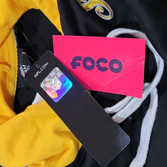 NFL Team Apparel Steelers Hoodie - Picture 11 of 13